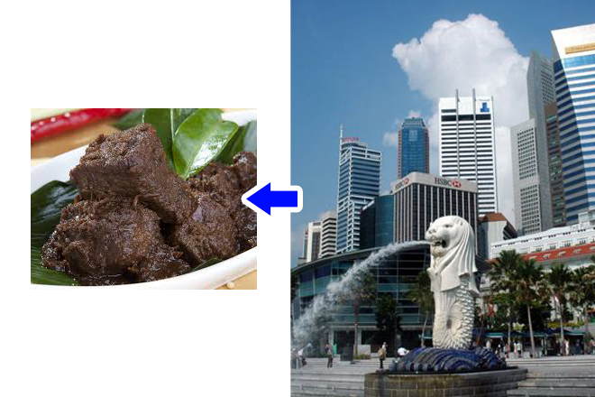 awas rendang singapura bisa saja masuk Indonesia