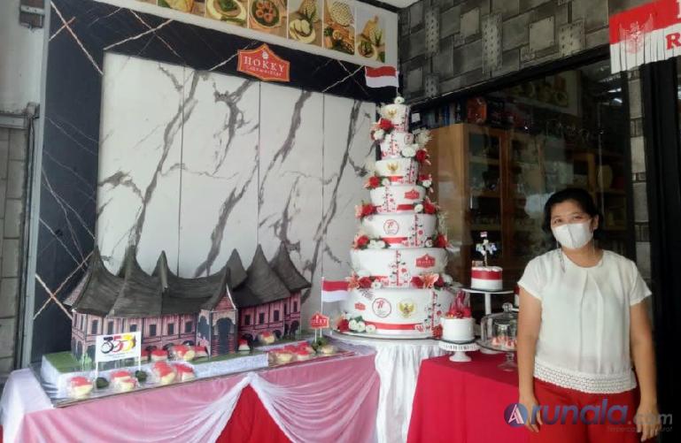 Kue Rumah Gadang Meriahkan HUT RI dan HUT Kota Padang
