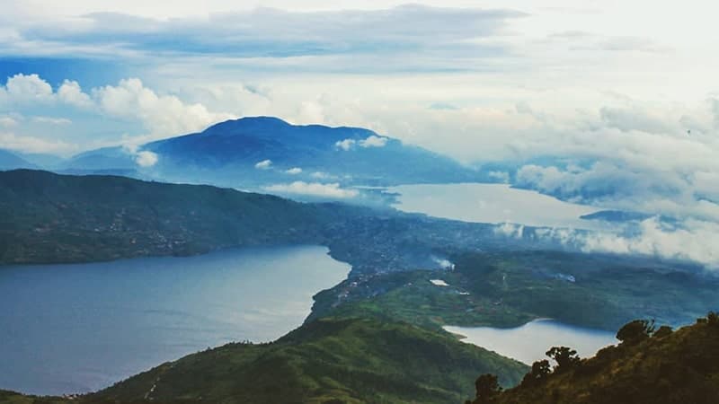 Legenda Terbentuknya Danau Kembar, Tempat Bertarungnya Niniak Vs Naga
