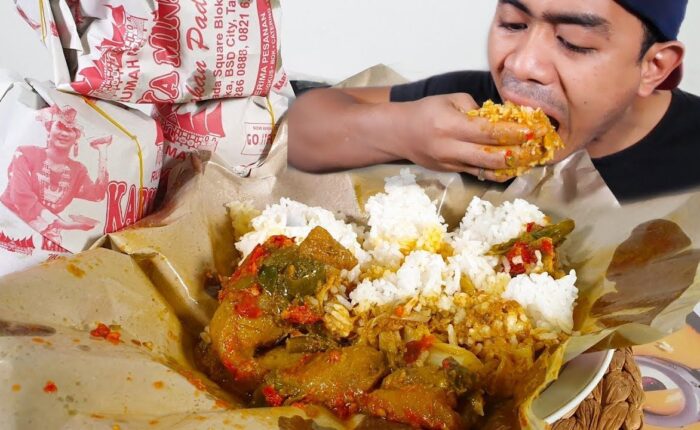 Doyan Nasi Padang, Tanboy Kun Bisa Habiskan 7 Bungkus hingga Mukbang Tambusu
